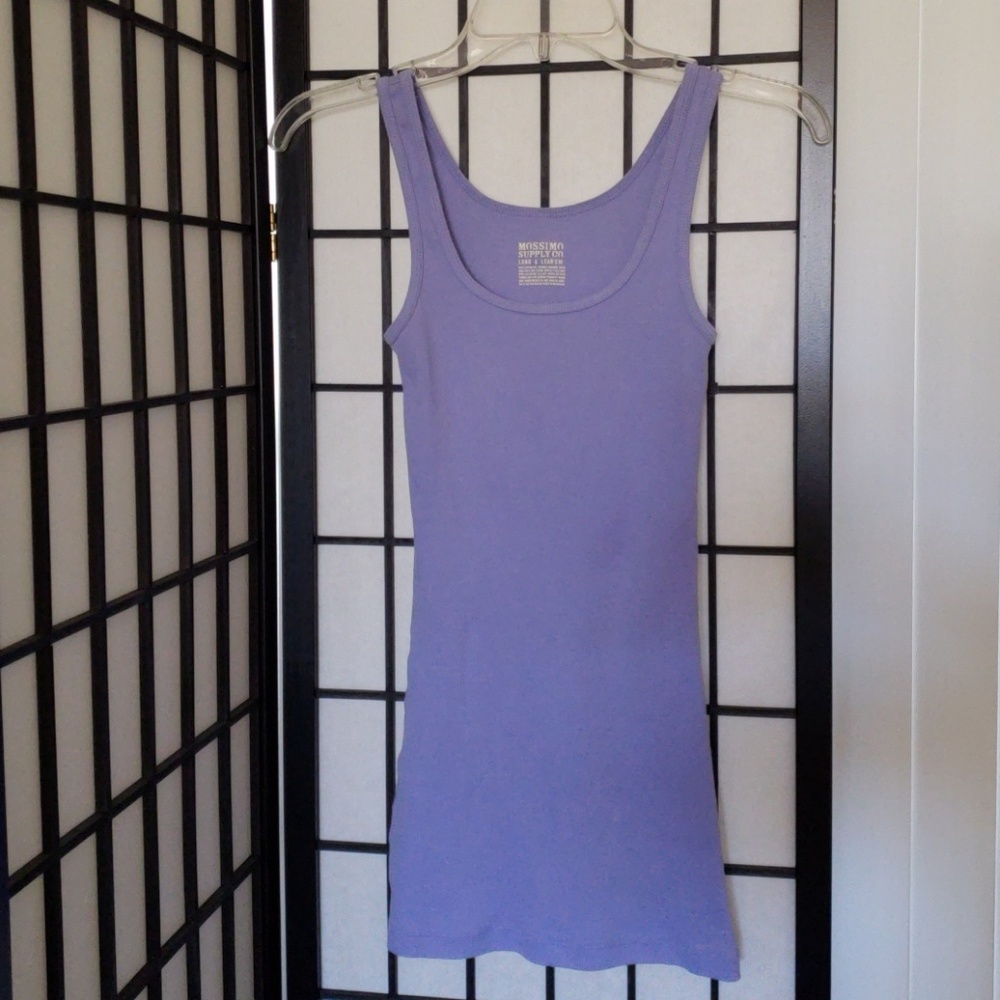 Scoop neck tank